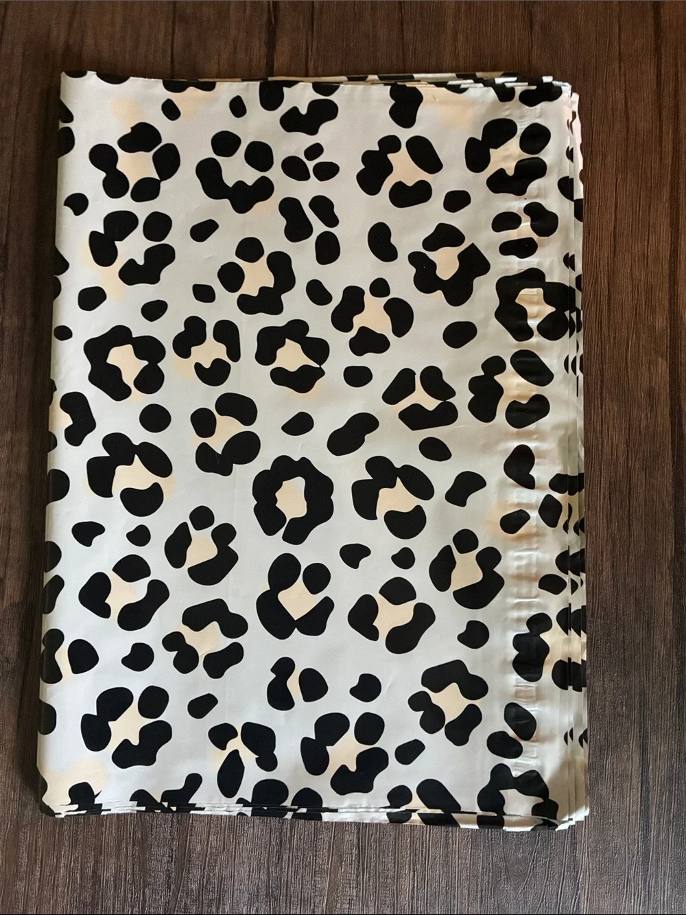 10 Count Animal Print Thank You Pattern Polymailers